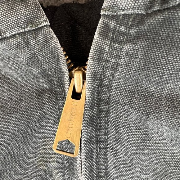 Carhartt Boy's Canvas Bomber Jacket Size Medium - Picture 9 of 9